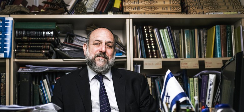 Naczelny rabin Polski: Nasz problem polega na tym, że jesteśmy do siebie tak podobni [ROZMOWA]
