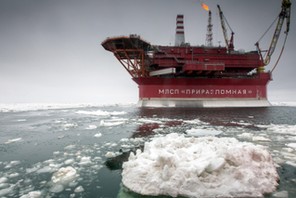 The Prirazlomnaya offshore ice-resistant oil-producing platform