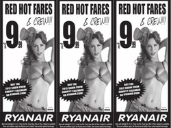 Pracownica Ryanair zaskarżyła seksistowską reklamę przewoźnika