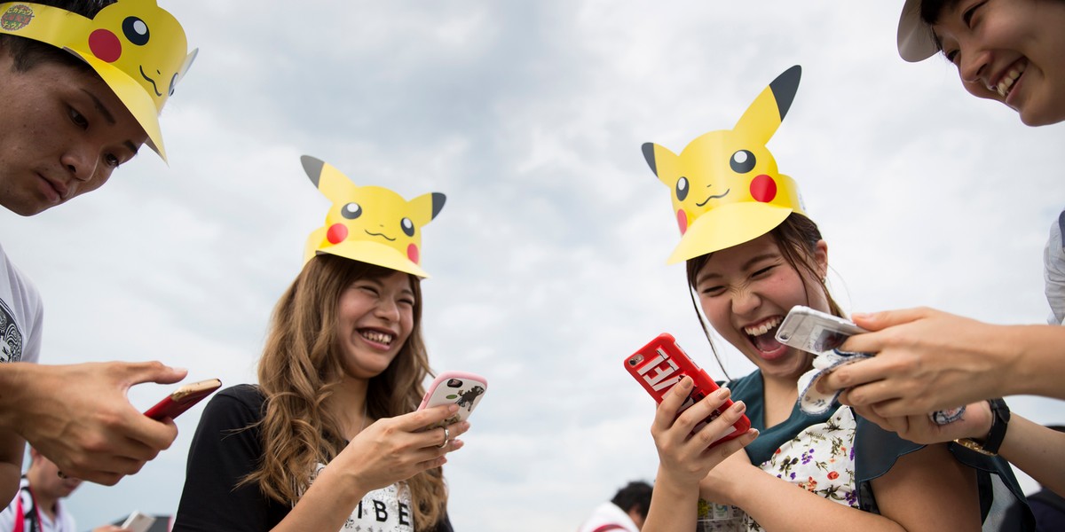 "Pokémon Go" było wielkim hitem w 2016 roku