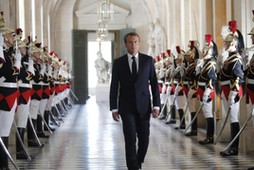 Francja prezydent Emmanuel Macron