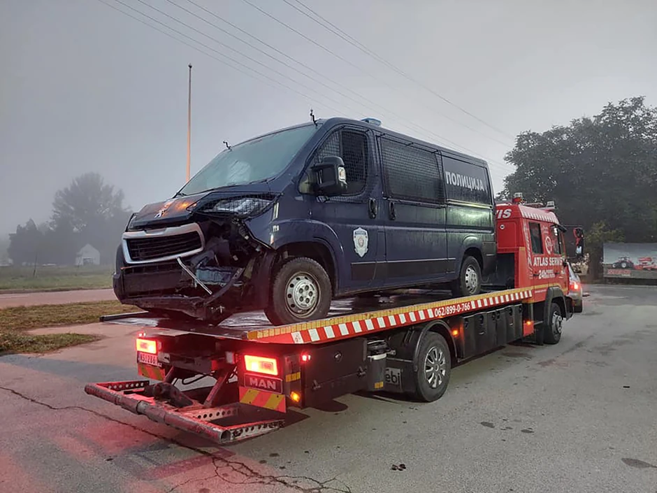 Saobracajka u Titelu 3 - foto Facebook - Slep sluzba Jasa