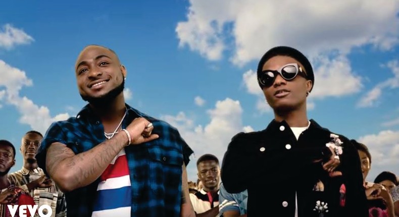 Wizkid and Davido are two of the four Nigerian top-earning musicians in Africa