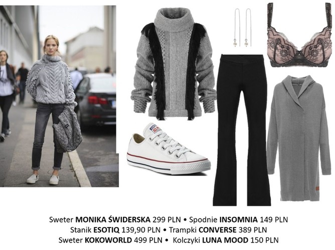 Modne swetry na jesień 2018