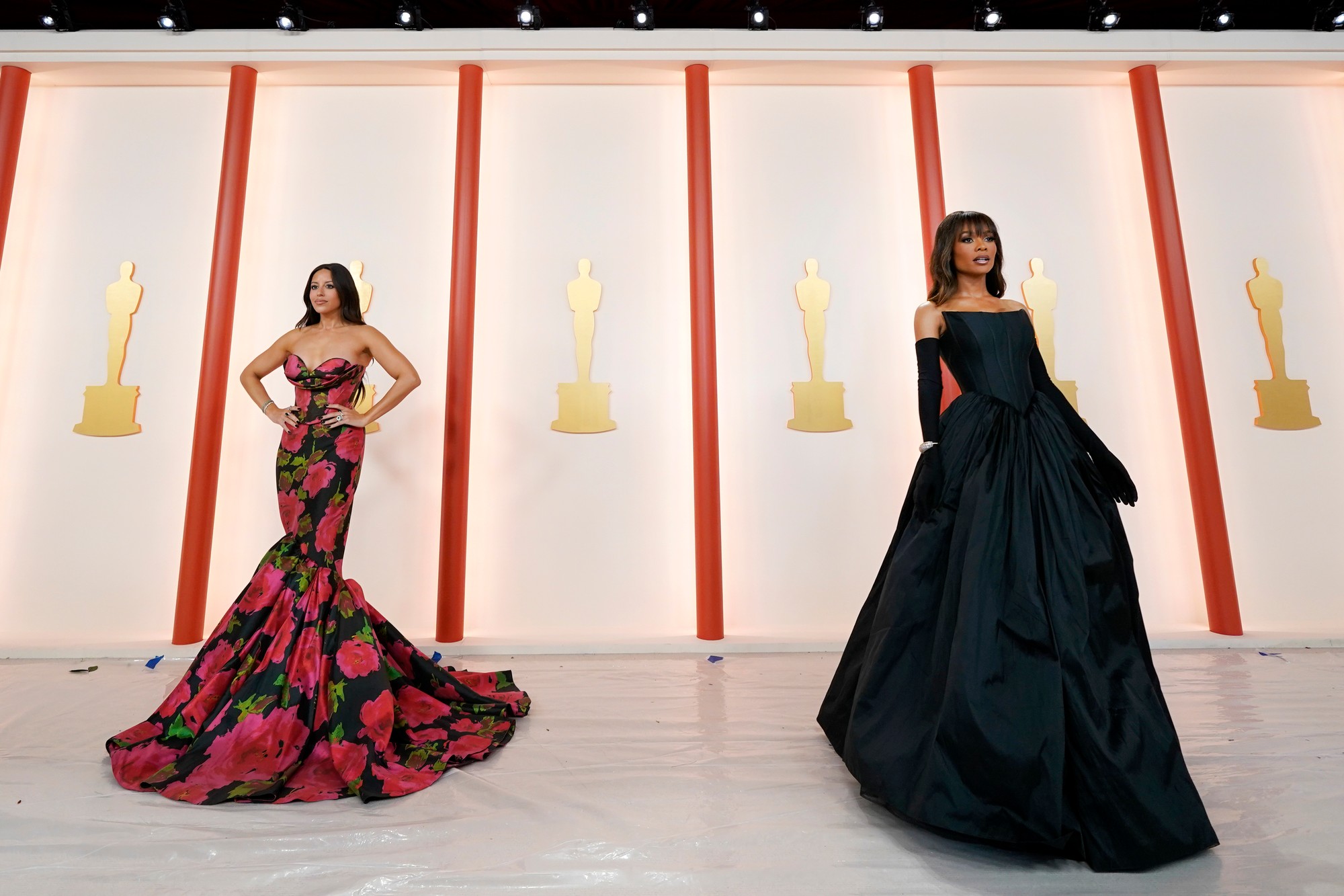 Slávnostné udeľovanie filmových cien Oscar za rok 2022 - Naz Perez, Zuri Hall.