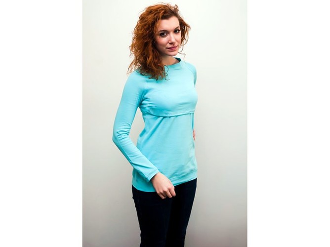 Sportowe bluzki dla karmiących mam z linii Ziabaqlu Sport