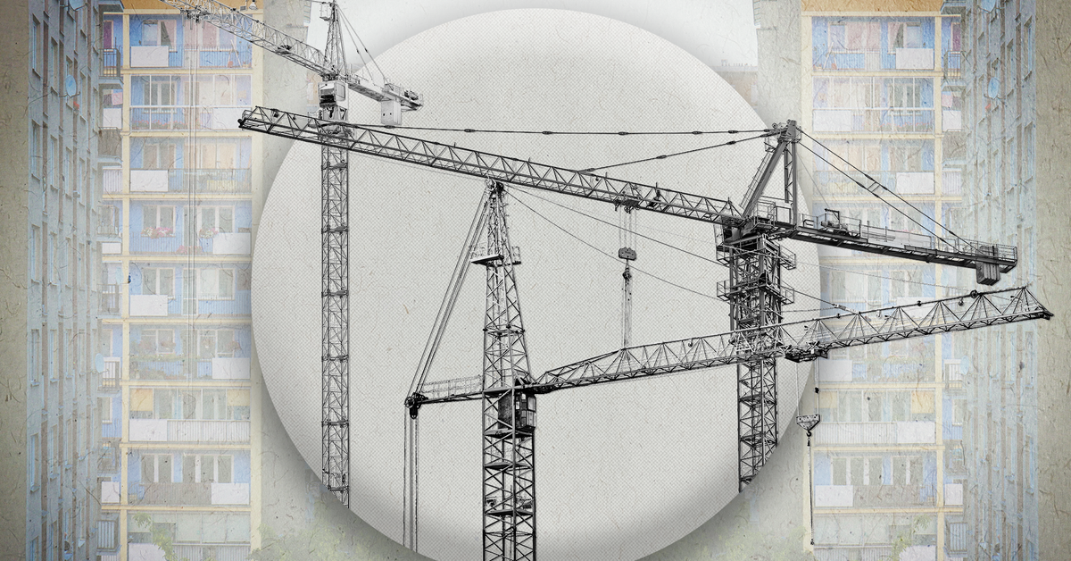 Buying a "hole in the ground". Many apartments will not be completed until 2026-2027