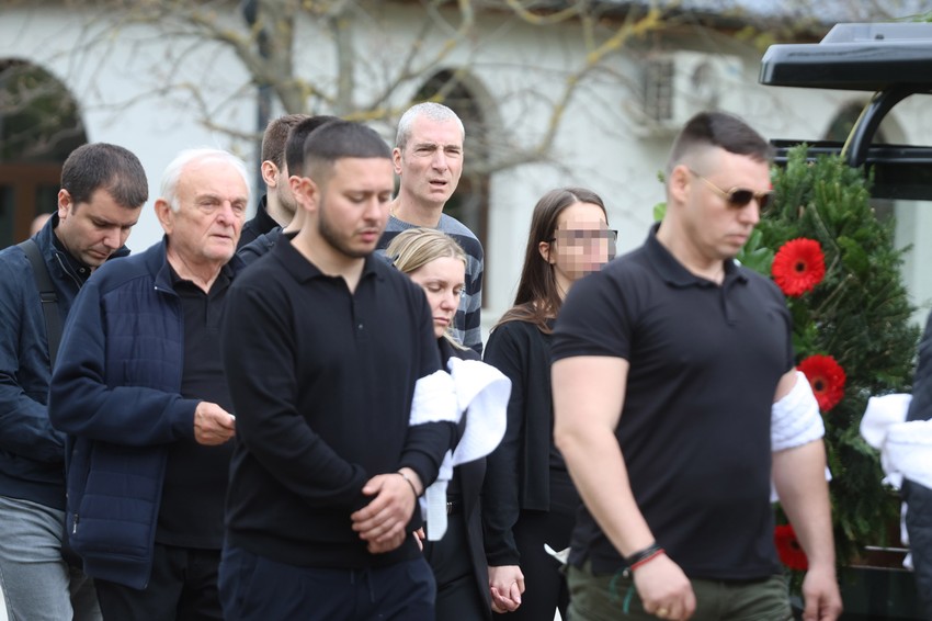 Sahrana Saše Katančića Novo Groblje