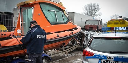 Odzyskano skradzioną motorówkę WOPR