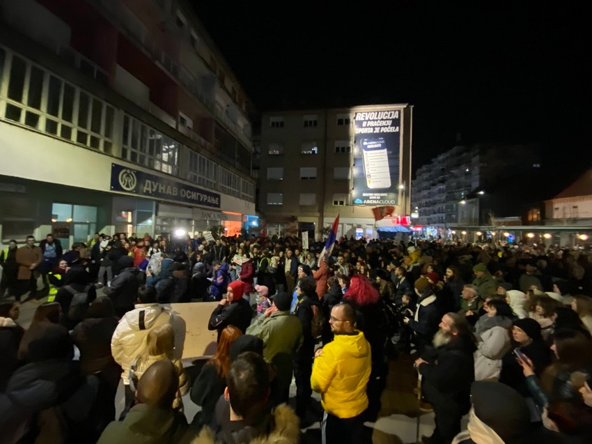 Studenti stigli u Aleksinac