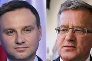 Andrzej Duda i Bronisław Komorowski Duda Komorowski