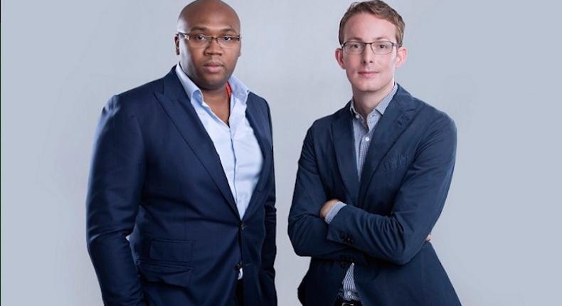 iROKO founders Jason Njoku (right) and Bastian Gotter (left). 