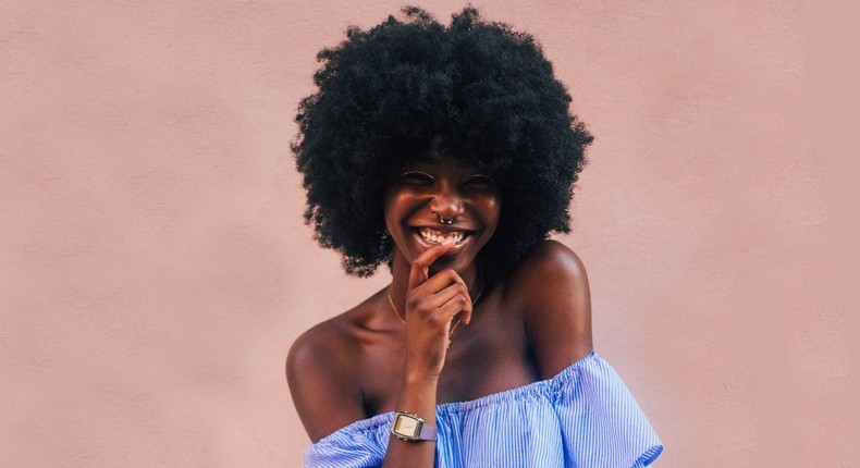 Black tea rinse on natural hair prevents shedding  (Teen Vogue)