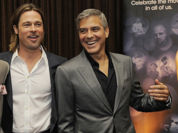 Brad Pitt i George Clooney walczą o prawa gejów