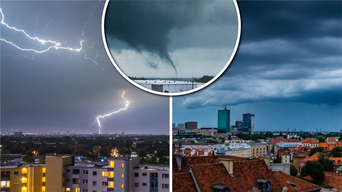 Burze wracają do Polski. Synoptycy ostrzegają przed superkomórką i trąbą powietrzną