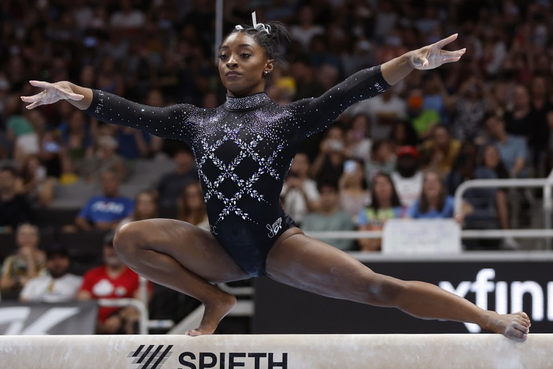 Simone Biles najstarszą kobietą z tytułem mistrzyni USA