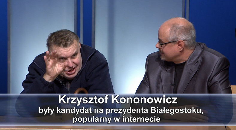 Krzysztof Kononowicz w "Sprawie dla reportera"