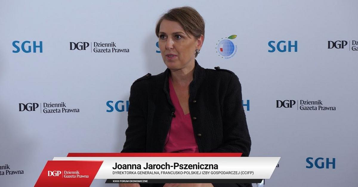  Joanna Jaroch-Pszeniczna, CCIFP: Współpraca gospodarcza Polski i Francji może zdynamizować rozwój Unii Europejskiej