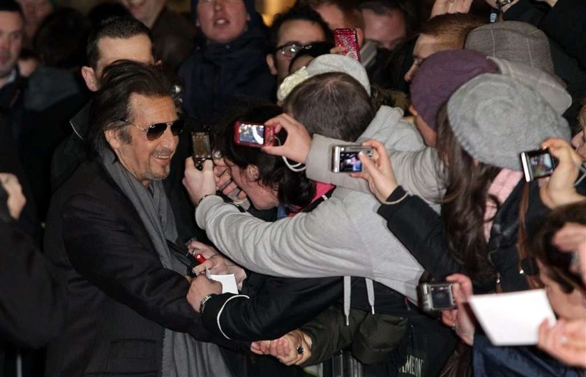 Al Pacino pozdrawia fanów