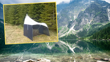 W Tatrach pojawiły się tajemnicze namioty. "Nie podchodzić i nie dotykać"