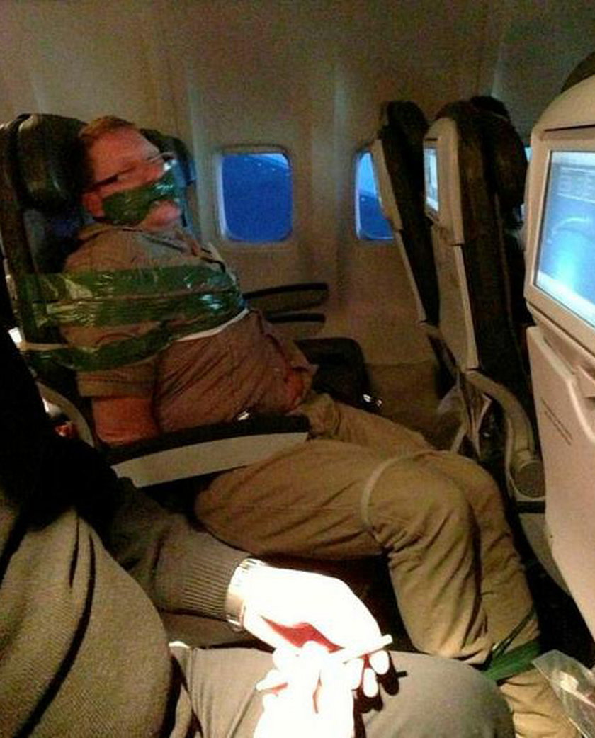 Najgorsi pasażerowie w samolotach