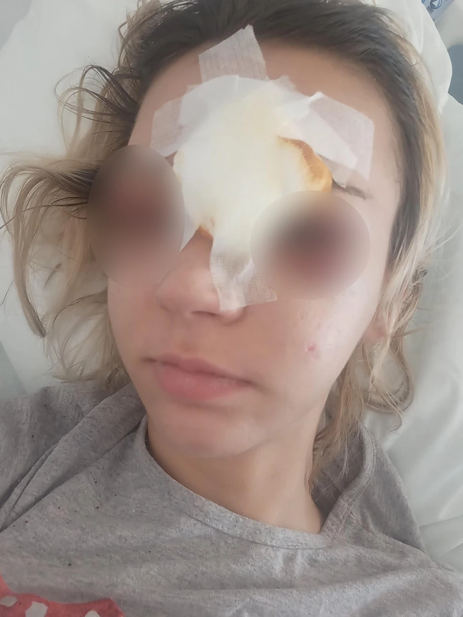 Danica je pretrpela stravične povrede