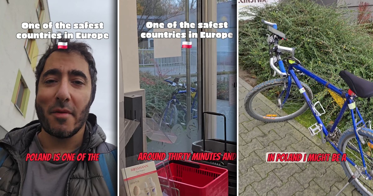 Libańczyk zrobił test w Polsce. Zostawił rower przed sklepem na 30 min. Gdy wrócił...
