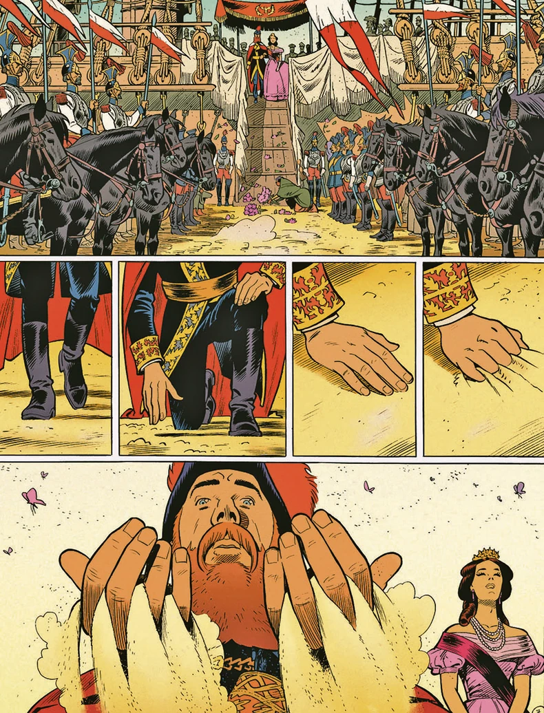 Carica Šarlota 1Autori: Nuri/BonomFormat: 235 x 312 mmBroj strana: 148Povez: TvrdiKolorIzdavač: Phoenix Press