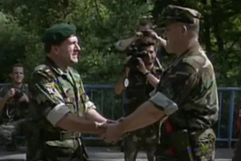 Atif Dudaković u spotu Marka Perkovića Tompsona