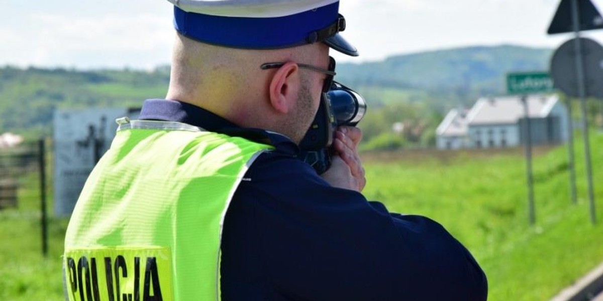 Świdnik. 46-latek zignorował znak policjanta do zatrzymania.