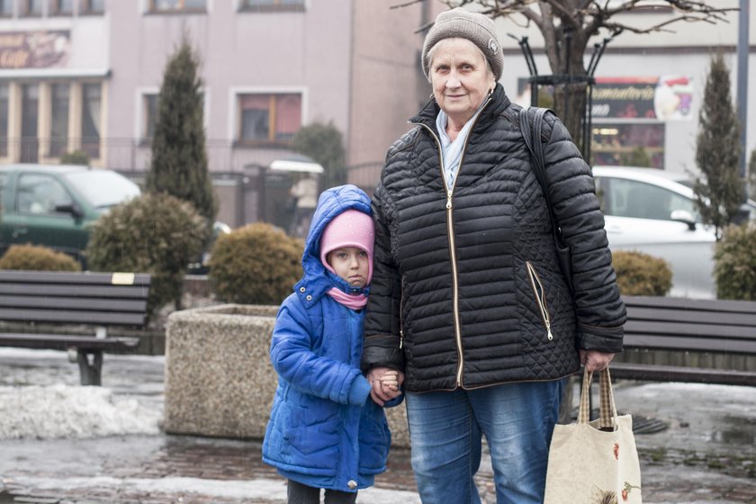 Agnieszka Hajduczek (65 l.), babcia Ewy (5 l.) z Rydułtów