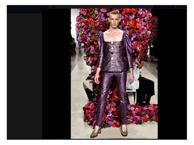 Pokaz kolekcji Palomo Spain jesień/zima 2017/2018 na New York Fashion Week