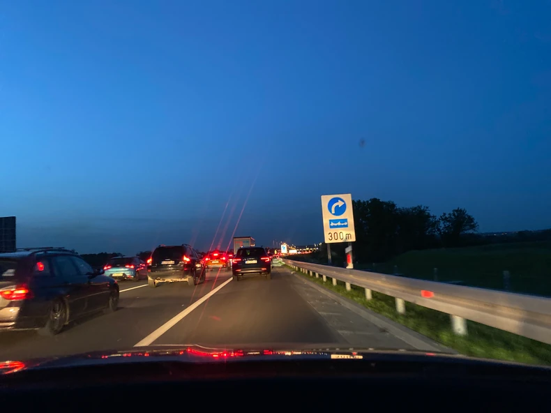 Kolone na putu "Miloš Veliki"