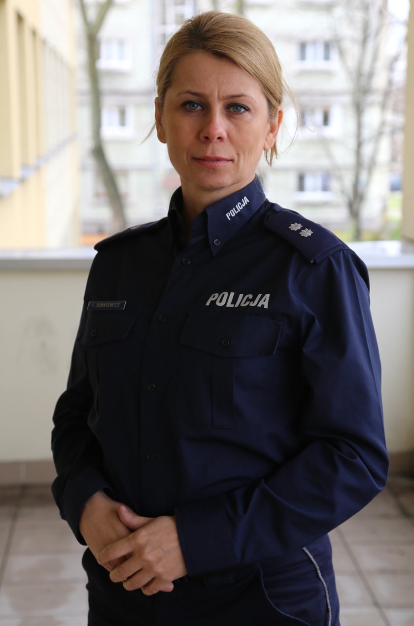 Podkomisarz Iwona Jurkiewicz z KSP