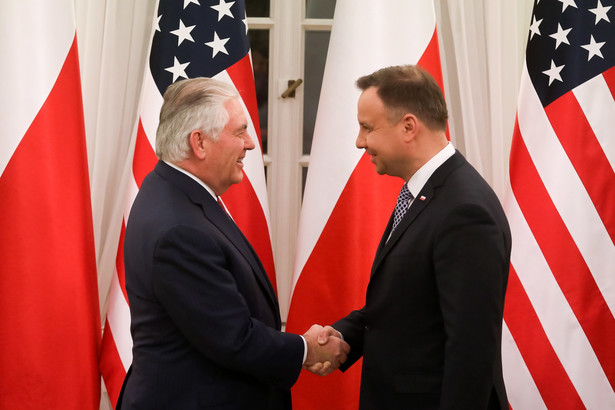 Rex Tillerson, Andrzej Duda