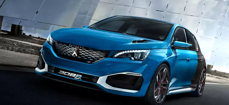 Peugeot 308 R HYbrid przyjechał do Szanghaju