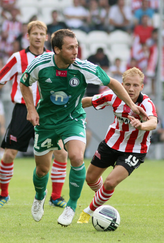 PIŁKA NOŻNA LIGA POLSKA CRACOVIA KRAKÓW LEGIA WARSZAWA