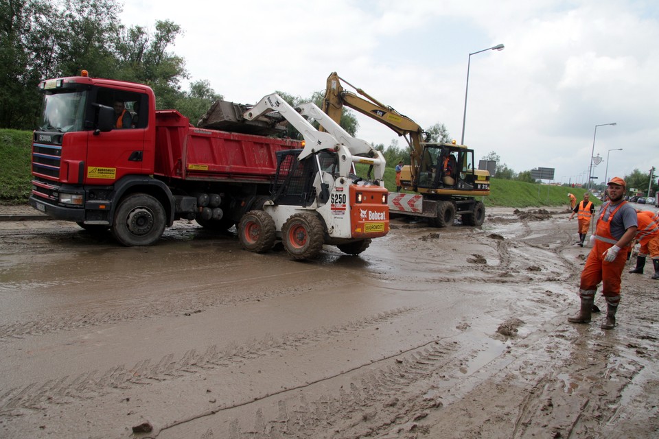 Woda znów nie oszczędziła Sandomierza