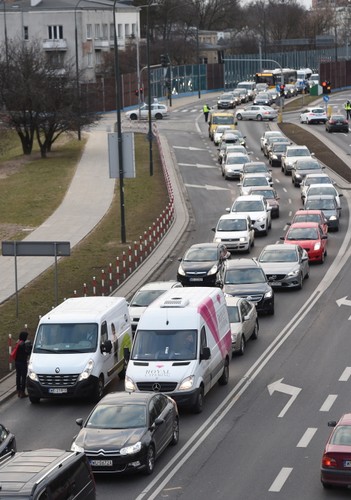 Zamknięty Most Łazienkowski