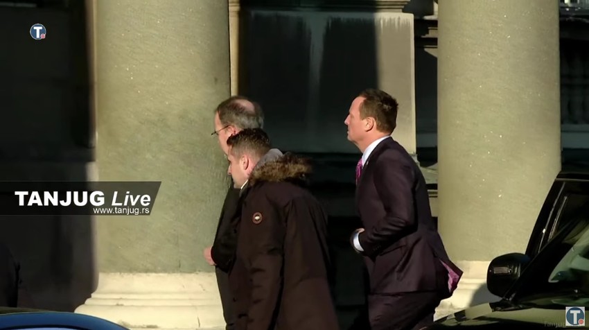 Godfri i Grenel ulaze u Predsedništvo Srbije