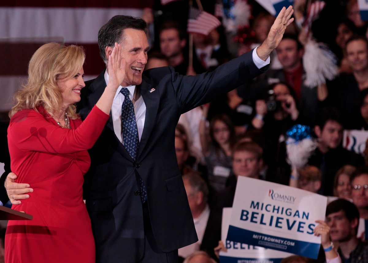 Kandydat Republikanów w prawyborach Mitt Romney