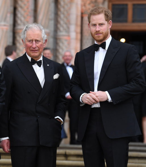Książę Karol i książę Harry