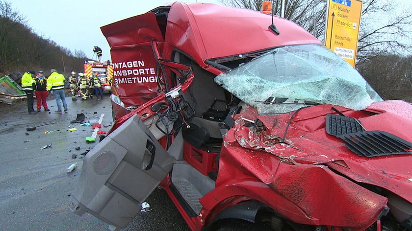 Koszmarny wypadek Polaków w Niemczech. Zginęły trzy osoby