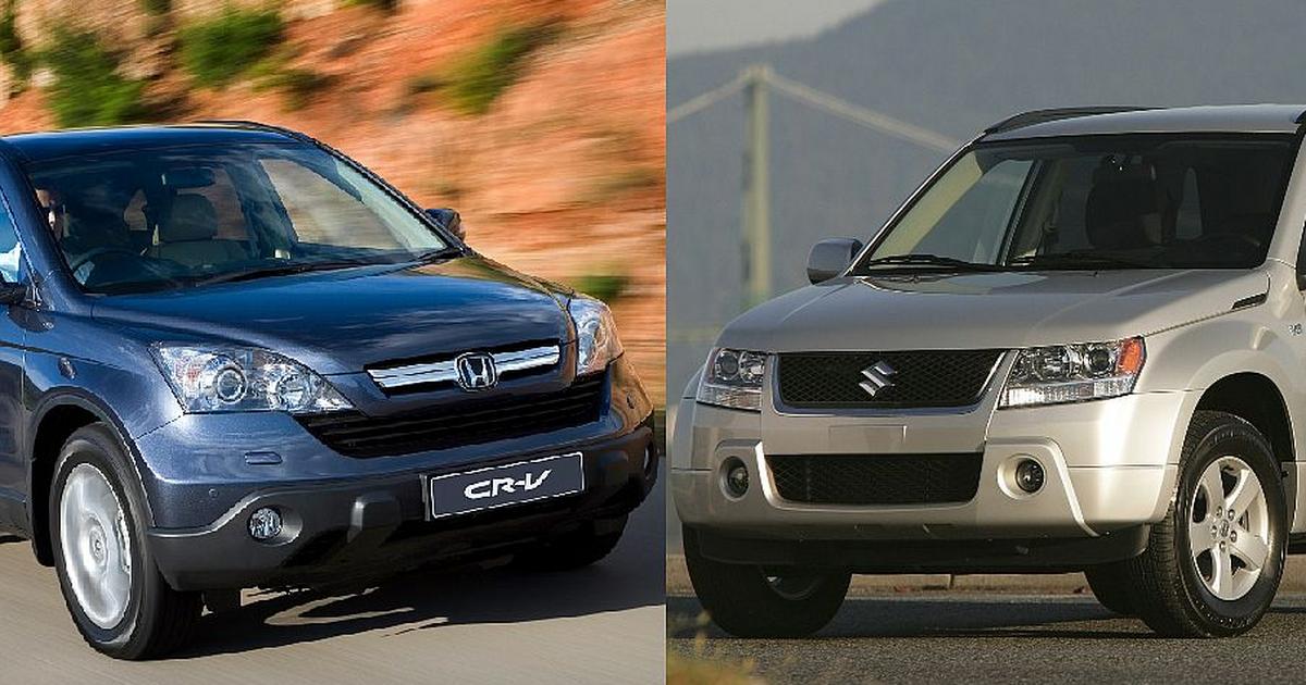 Porównanie Suzuki Grand Vitara II vs Honda CRV III