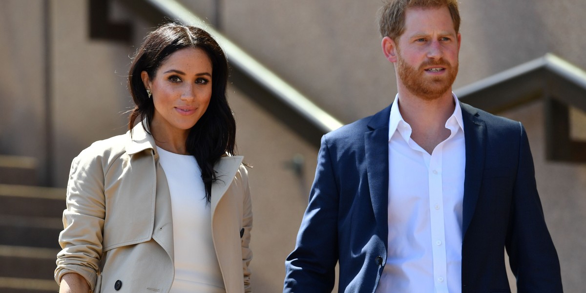 Meghan Markle i książę Harry.