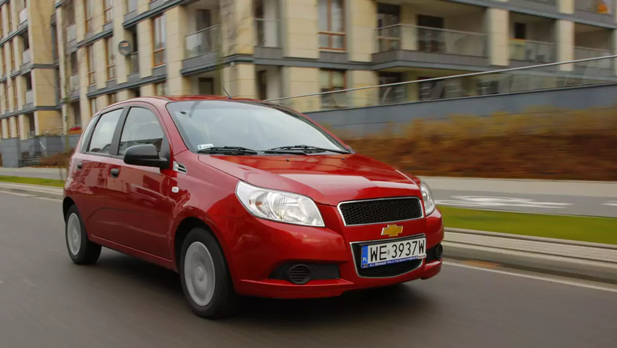 Chevrolet Aveo: gazowa alternatywa