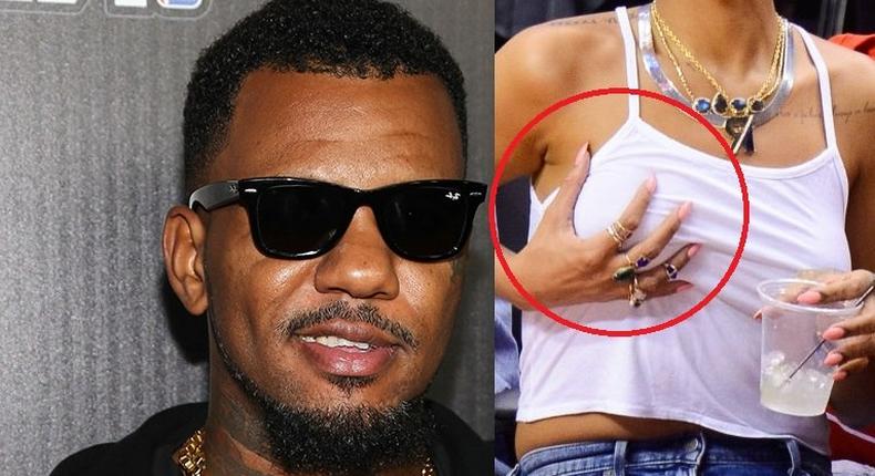 The Game praises Rihanna's nipple