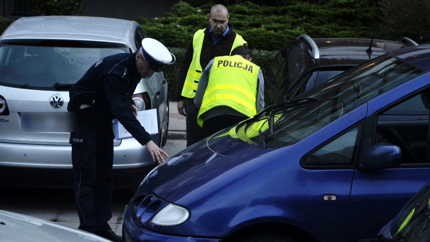 Chłopczyk potrącony na parkingu