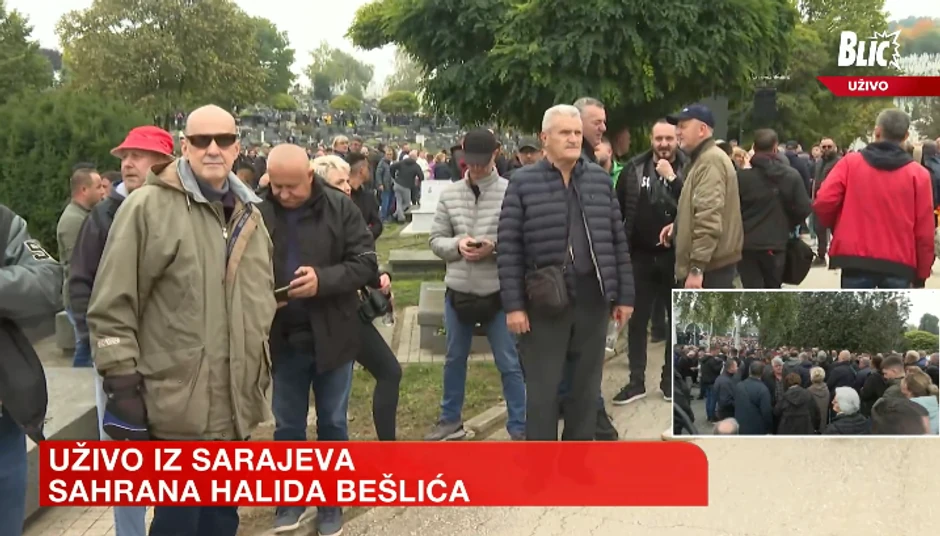 Sahrana Halida Bešlića