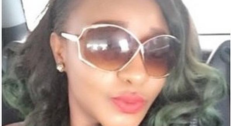 Ini Edo shows off new hair look